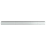 Garden Raised Bed 600x80x45 cm Galvanized Steel Silver 316903