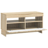 LED TV Cabinet Sonoma Oak Engineered Wood 896117
