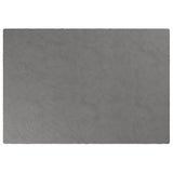 Weighted Blanket with Cover Grey 138x200 cm Single 10 kg Fabric 350827