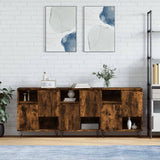 Sideboards 3 pcs Smoked Oak Engineered Wood 3190154