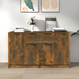 Sideboards 2 pcs Smoked Oak 60x30x70 cm Engineered Wood 3115817