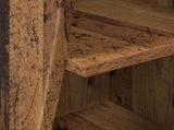 Corner Cabinet Old Wood 32x32x102cm Engineered Wood 889863