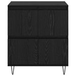 Sideboards 3 pcs Black oak 180 x 35 x 70 cm Engineered wood 3394526