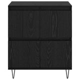 Sideboards 3 pcs Black oak 180 x 35 x 70 cm Engineered wood 3394526
