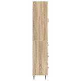 Cabinet Set 2 pcs Sonoma Oak 66 x 34.5 x 90 cm Engineered Wood 3416639