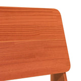 Garden Chair Wax Brown 60x64x70.5 cm Solid Wood Pine 859309