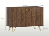 Modern Sideboard, Living room sideboard with Adjustable Shelf, Ideal for Living Room & Dining Room, T3398P330490