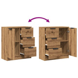 Sideboard Artisan Oak 60x30x70 cm Engineered Wood 856837
