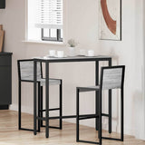 Table Grey Sonoma 100 x 40 x 100.5 cm Engineered Wood and Steel 873741