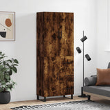 Highboard Smoked Oak 69.5x34x180 cm Engineered Wood 3195928