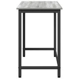Table Grey Sonoma 80 x 50 x 76.5 cm Engineered Wood and Steel 873765