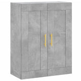 Highboard Concrete Grey 69.5x34x180 cm Engineered Wood 3199869