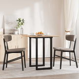 Dining Table Legs O-Frame 60x40x73 cm Steel 357882