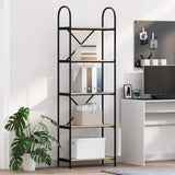 Bookshelf Sonoma Oak 60 x 30 x 183 cm Engineered wood 879906