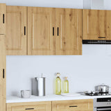 Kitchen Wall Cabinet Porto Artisan Oak Engineered Wood 854076