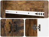 Cabinet Set 2 pcs Smoked Oak 66 x 34.5 x 89.5 cm 3416669