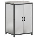 Kitchen Storage Set HATTEM 3 pcs Silver Stainless Steel 3392705
