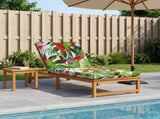 Sunlounger Cushion GEMERT 100% Polyester Multicolour 947445
