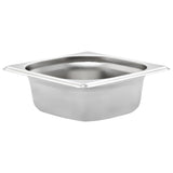 Gastronorm Containers 12 pcs GN 1/6 65 mm Stainless Steel 50906