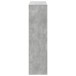 Bookcase Concrete Grey 100x33x125.5 cm Engineered Wood 3309360