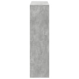 Bookcase Concrete Grey 100x33x125.5 cm Engineered Wood 3309360