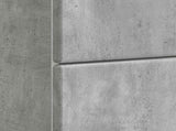 Bedside Cabinet with Drawer Concrete Grey 62 x 34.5 x 47.5 cm 895468