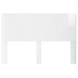 Headboard High Gloss White Engineered Wood 889599