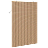 Roller Blind Natural and Brown 140 x 220 cm Bamboo 42006907