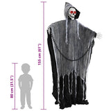 Halloween Grim Reaper Black 60 x 60 x 155 cm Polyester 42020043