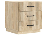Bedside Cabinet Sonoma Oak 43 x 41 x 63.5 cm Engineered Wood 895247