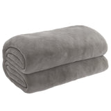 Weighted Blanket with Cover Grey 137x200 cm Single 10 kg Fabric 3154886