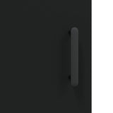 Bedside Cabinets 2 pcs Black 40x40x50 cm Engineered Wood 827583