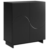 Sideboard Black 67 x 34.5 x 75 cm Engineered Wood 8011532