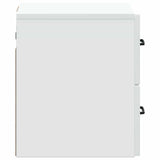 Wall-Mounted Bedside Cabinet 2 pcs White 34.5 x 33 x 40 cm 899316