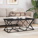 Coffee Table Black Oak 100 x 49 x 40 cm Engineered Wood 882768