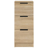 ZNTS Sideboard Sonoma Oak 30x30x70 cm Engineered Wood 811157