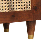 Sideboard with Drawer Brown 38 x 33.5 x 160 cm Solid Mango Wood 4018902