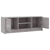TV Cabinet Grey Sonoma 102x30x37.5 cm Engineered Wood 823259