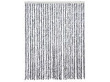 Insect Curtain White and Grey 118x220 cm Chenille 315134