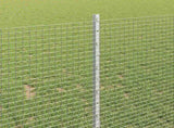 Welded Wire Fence with Post 10 x 1 m 3336326