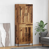 Highboard 2 pcs Old Wood Engineered Wood 3415606