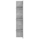 TV Cabinet Concrete Grey 152x22x113 cm Engineered Wood 833725
