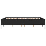 Bed Frame without Mattress Black 135x190 cm Double 3279812