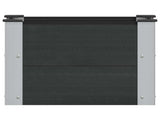 Garden Raised Bed Black 50 x 30 x 36 cm 42039032