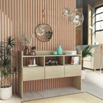 ZNTS Sideboard Sonoma Oak 105x30x70 cm Engineered Wood 808380