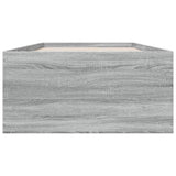 Bed Frame without Mattress Grey Sonoma 90x200 cm 3280970