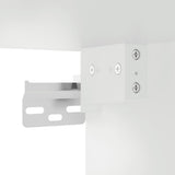 Wall Mounted TV Cabinet High Gloss White 40x34,5x100 cm 816682