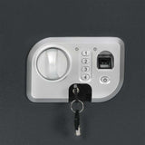 Digital Safe with Lock Dark grey 35 x 31 x 50 cm Steel 42011312