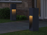Solar Led Pathway Light 2 pcs Warm White 18 x 18 x 80 cm 879718