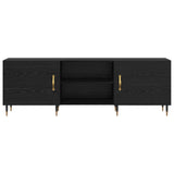 TV Cabinet Black oak 150 x 30 x 50 cm Engineered wood 879594
